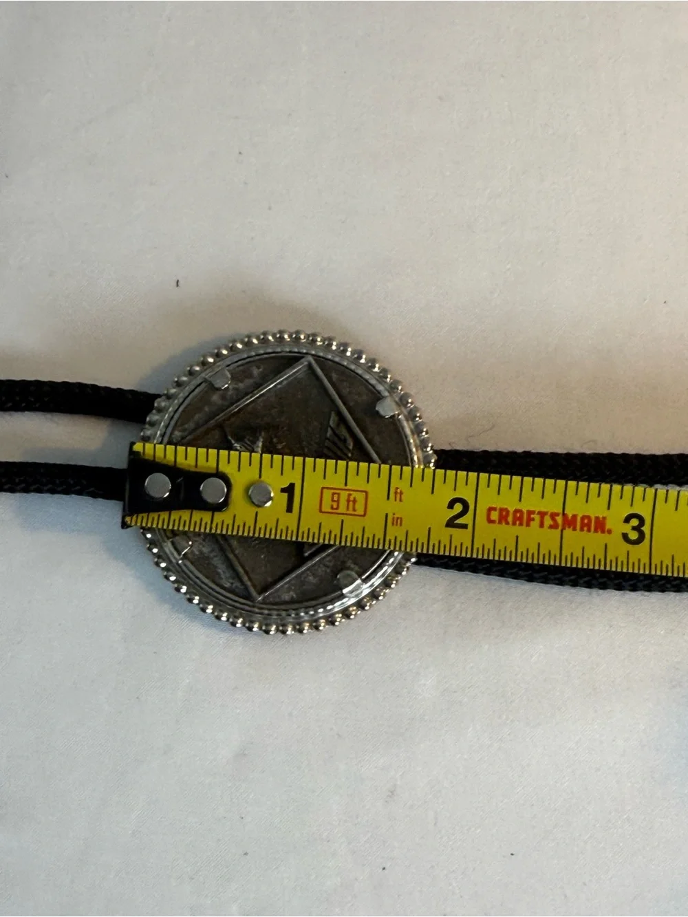 BOY SCOUTS OF AMERICA Cub Scouts Vintage Bolo Tie Pewter Wolf